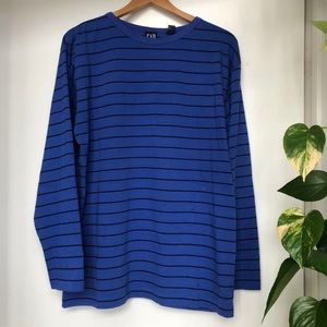 gap striped long sleeve grunge t-shirt